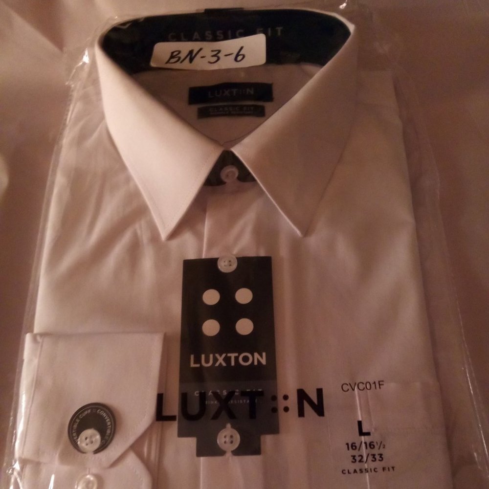 Men's Dress Shirt size L